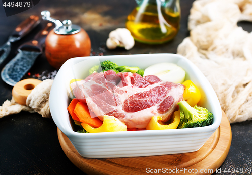 Image of meat with vegetables