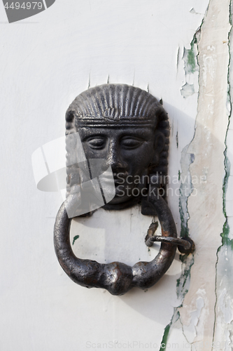 Image of Ancient italian door knocker 