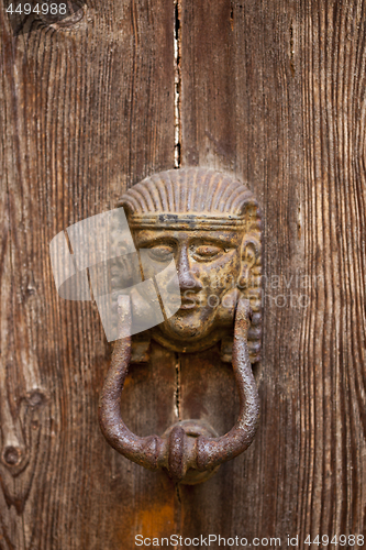 Image of Ancient italian door knocker 