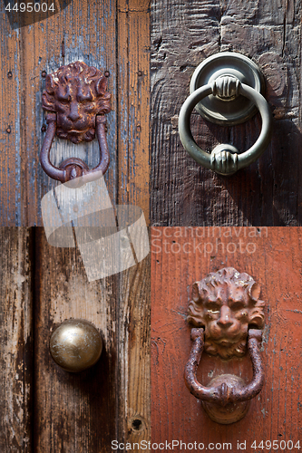 Image of Ancient italian door knockers