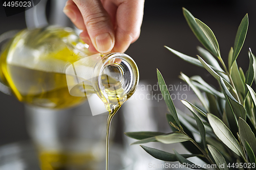 Image of Olive oil bottle