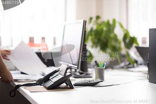 Image of designers in office at the wooden furniture manufacture