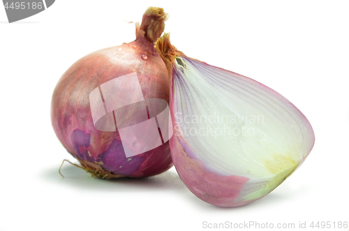 Image of Salad shallot isolated