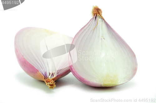 Image of Salad shallot isolated