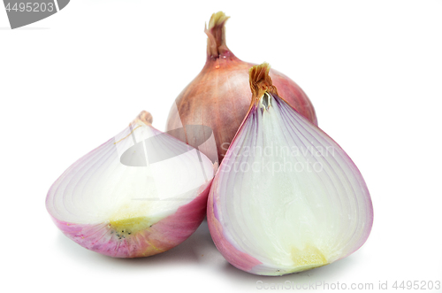 Image of Salad shallot isolated