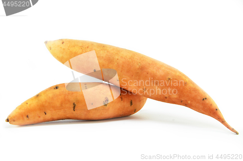 Image of Sweet potatoes isolated
