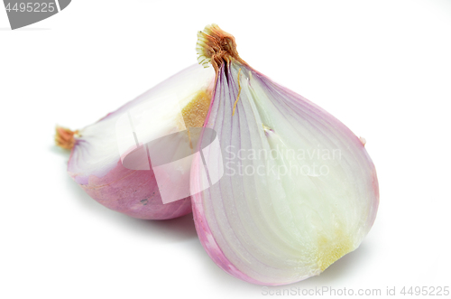 Image of Salad shallot isolated