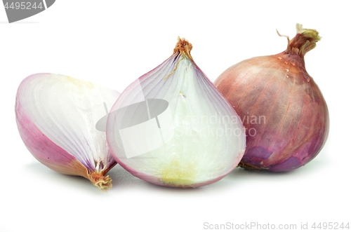 Image of Salad shallot isolated