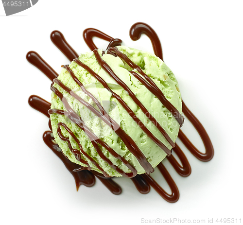 Image of pistachio ice cream