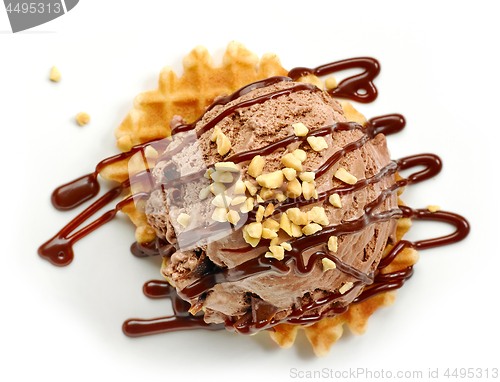 Image of chocolate ice cream