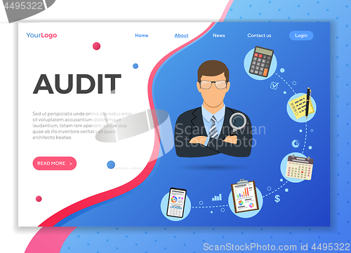 Image of Auditing, Tax process, Accounting Concept