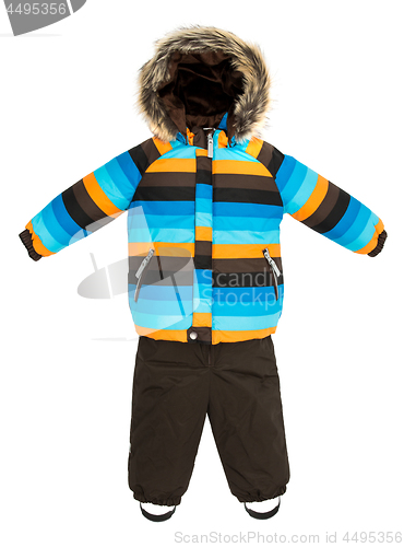 Image of Childrens snowsuit fall