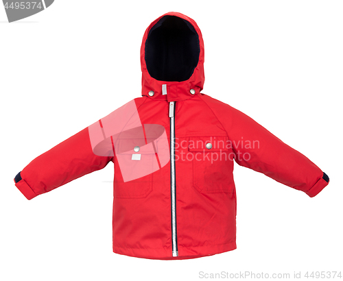 Image of Warm jacket isolated