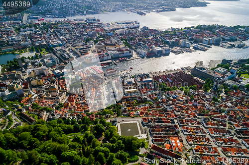 Image of Bergen is a city and municipality in Hordaland on the west coast