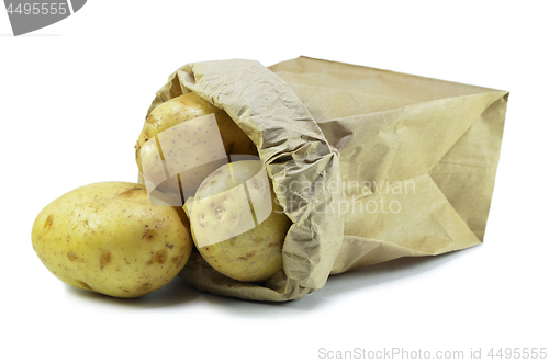 Image of Potatoes in a paper bag