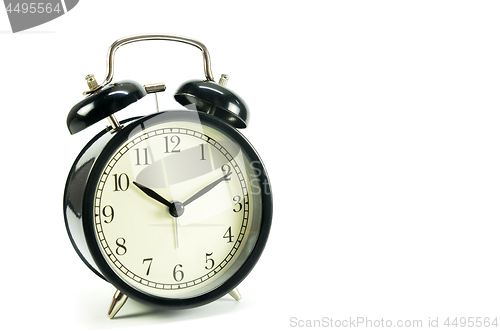 Image of Black colored alarm clock