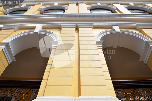 Image of European building in Senado Square in Macau