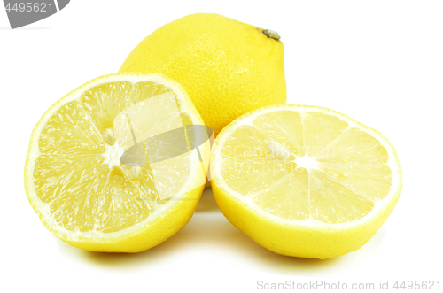 Image of Group of lemon fruits