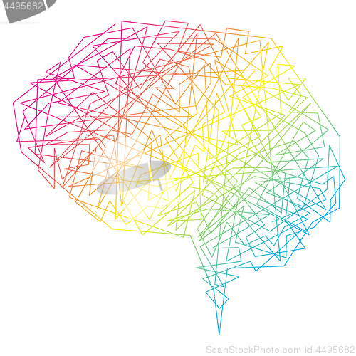 Image of Brain vector 11