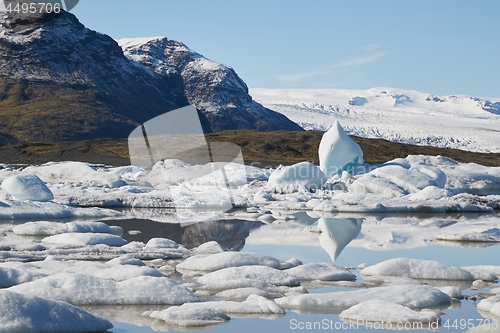 Image of Glacial lake in Iceland