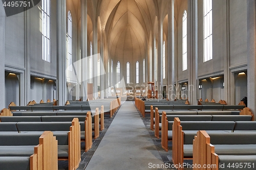 Image of Modern Cathedral Interior