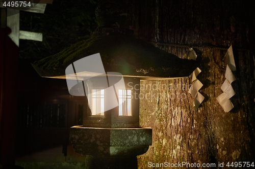 Image of Traditional style Japanese lantern