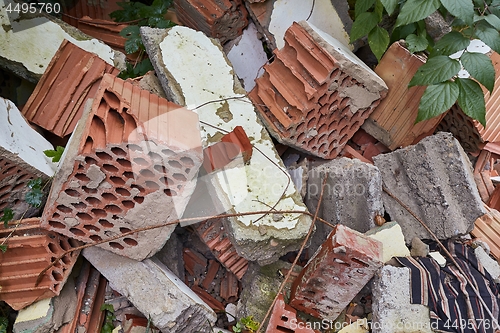 Image of Debris pile closeup