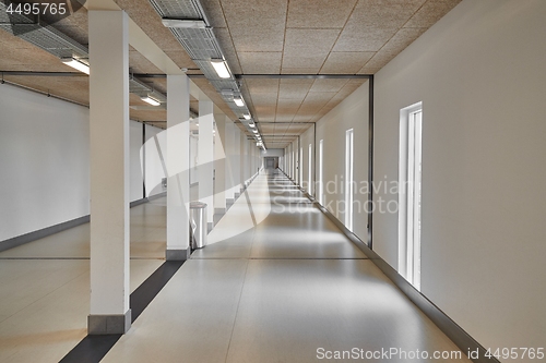 Image of Corridor in a big building