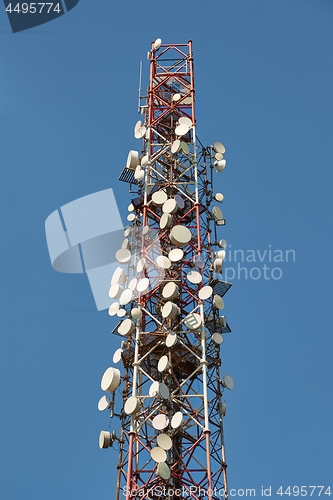 Image of Transmitter tower detail