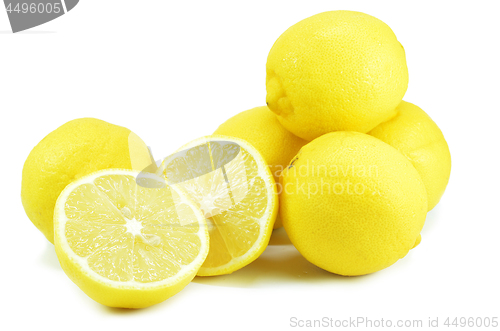 Image of Ripe lemon fruits