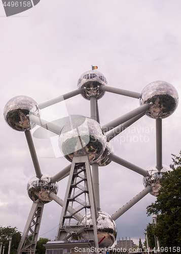 Image of photo of atomium building in Brussels