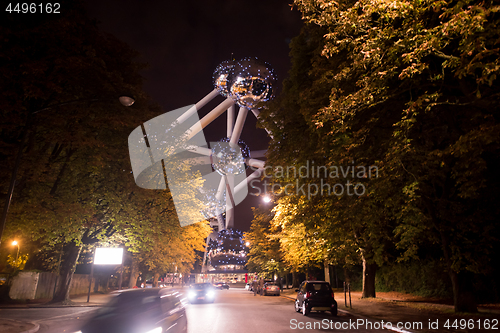 Image of Atomium building in Brussels