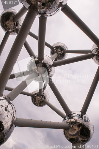 Image of photo of atomium building in Brussels