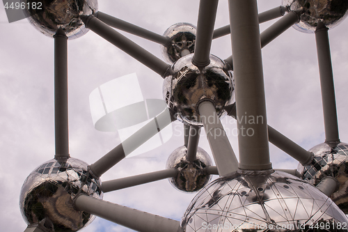 Image of photo of atomium building in Brussels