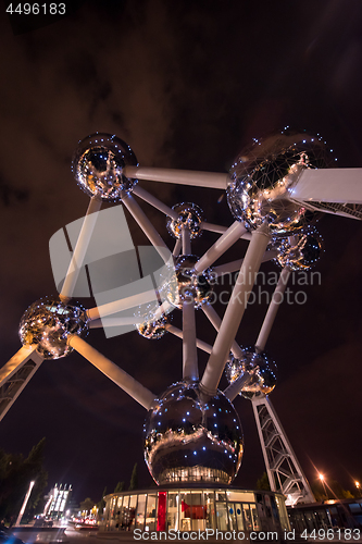 Image of Atomium building in Brussels