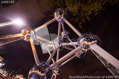 Image of Atomium building in Brussels