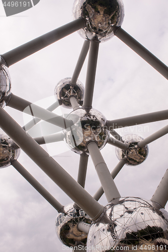 Image of photo of atomium building in Brussels