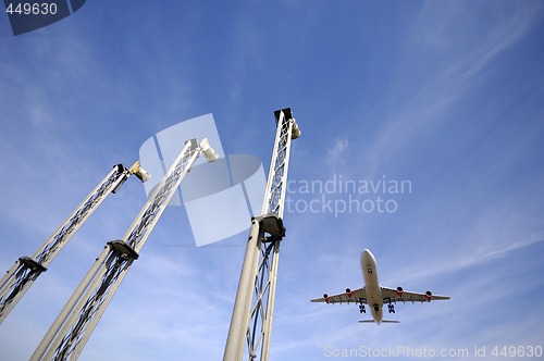 Image of Plane and airport