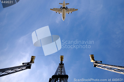 Image of Plane and airport