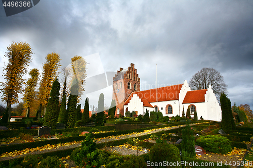 Image of Church in Helsinge Denmark