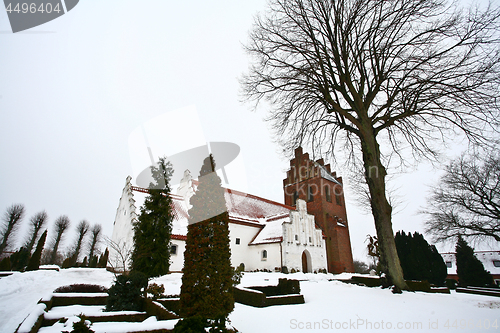 Image of Church in Helsinge Denmark