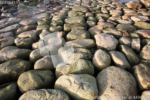 Image of Stones at the Øresund at Kronborg Castle