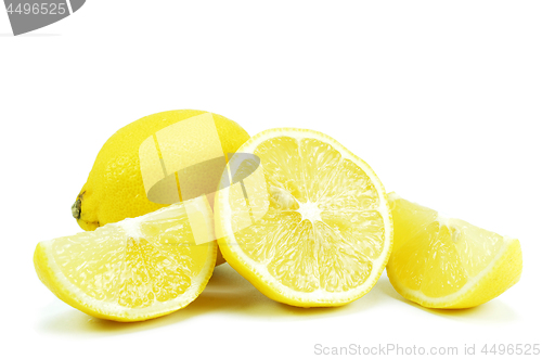 Image of Ripe lemon fruits