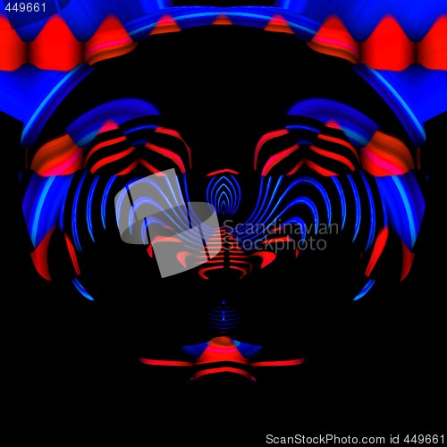 Image of Abstract 3d background