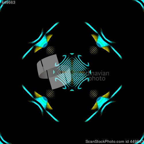 Image of Abstract 3d background