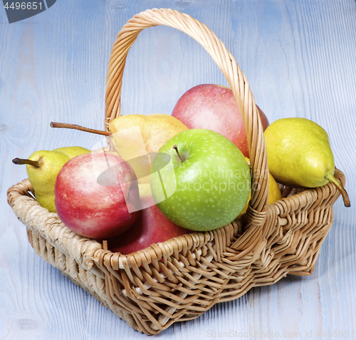 Image of Colorful Apples and Pears