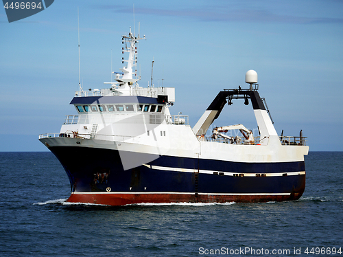 Image of Stern Trawler Underway.