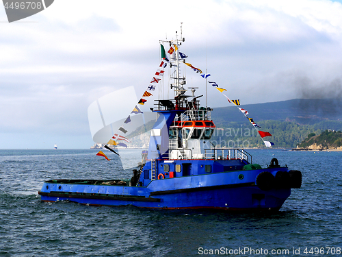 Image of Tug Maneuvering.