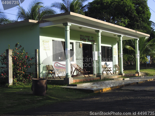 Image of editorial house typical architecture in Big Corn Island Nicaragu