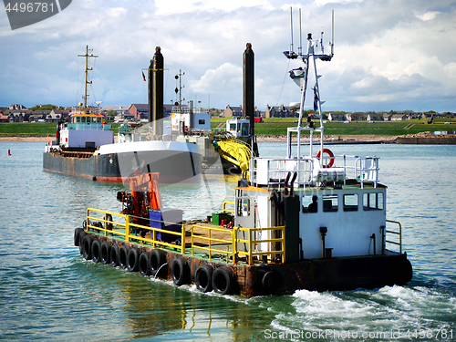 Image of Harbour Construction Vessels.